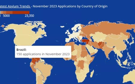 2023'te AB'ye iltica başvuruları 1 milyonu aştı, Türkiye'den başvurular yüzde 82 arttı