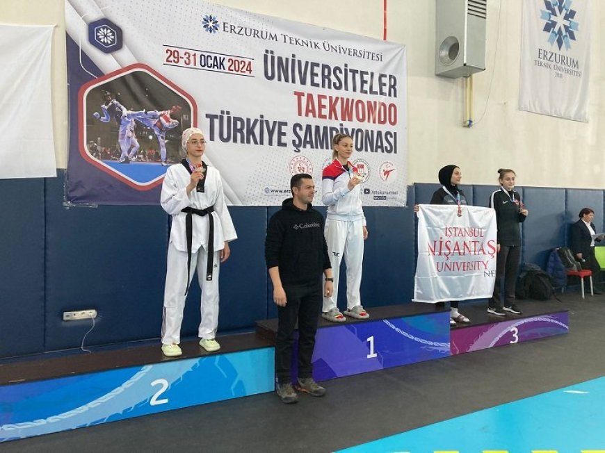 DEÜ’LÜ tekvandocudan Türkiye Şampiyonası başarısı