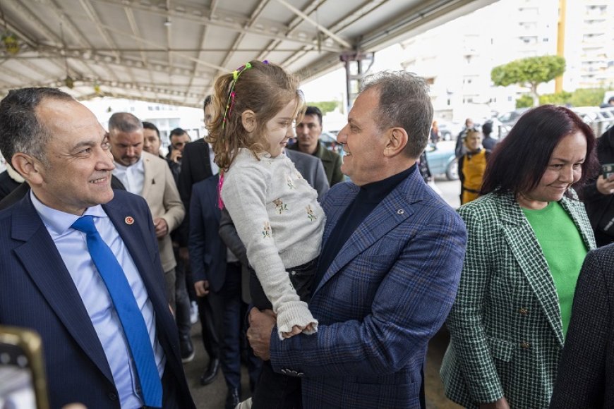 BAŞKAN SEÇER, ERDEMLİ HALKIYLA BİR ARAYA GELDİ