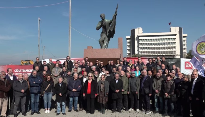 Gazeteci Süleyman Gençel’in tutuklanması İzmir’de protesto edildi