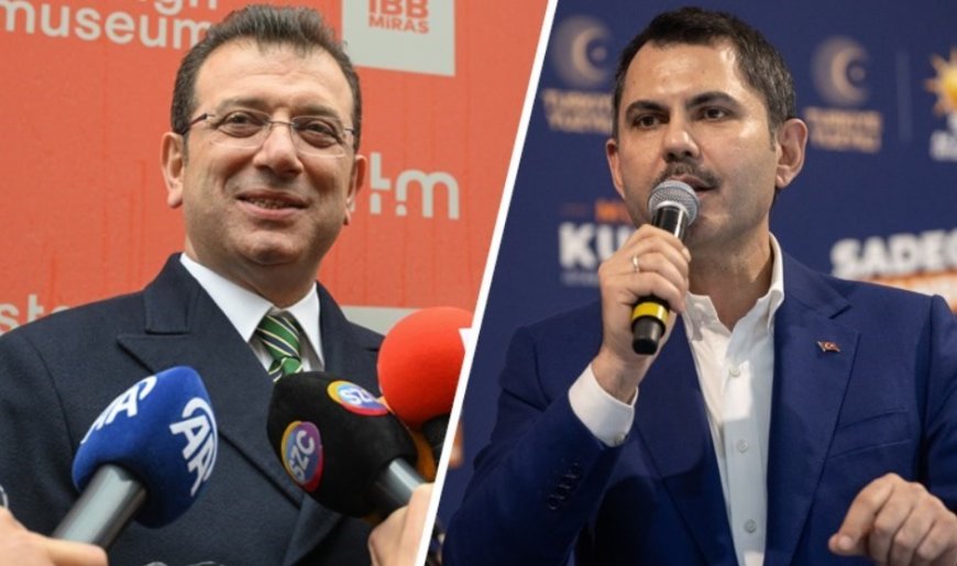 Ekrem İmamoğlu ve Murat Kurum yarışı sürüyor