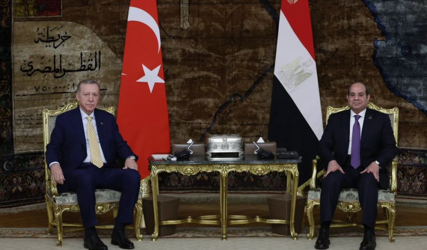 Erdoğan Mısır'da: Gazze'de akan kanın durması için Mısırlı kardeşlerimizle çalışacağız