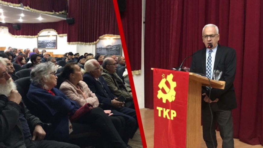 TKP'den Foça'da halk buluşması: 'Yağma ve talana karşı komünist belediyecilik!'