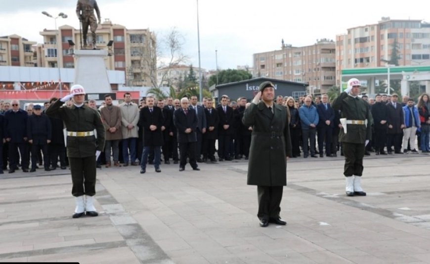 Kurtuluş Savaşı Kahramanı Köprülülü Hamdi Bey, Şehadetinin 104. Yılında Edremit'te Anıldı