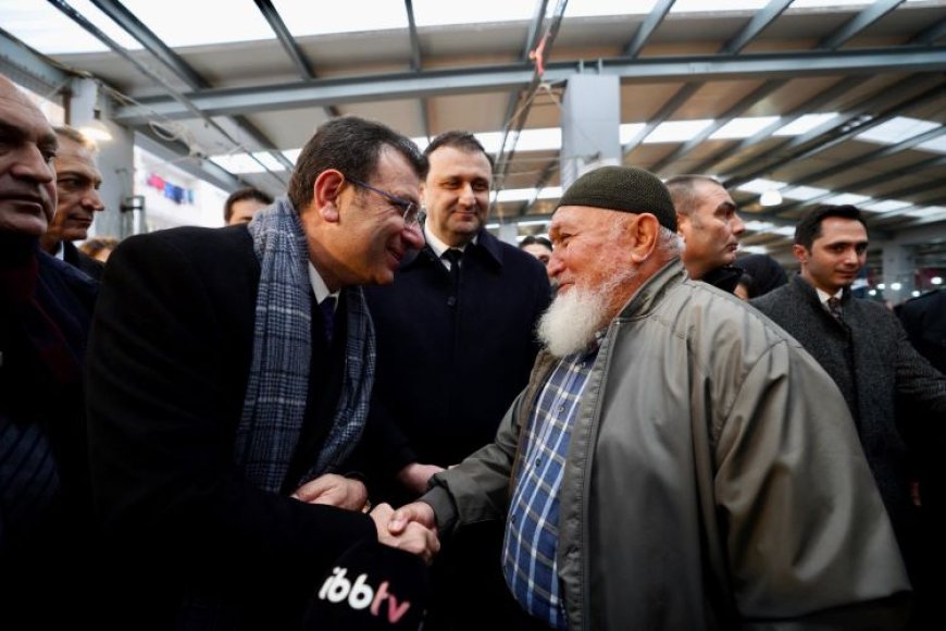 İMAMOĞLU VE KILIÇ’TAN BAĞCILAR’DA PAZAR ZİYARETİ