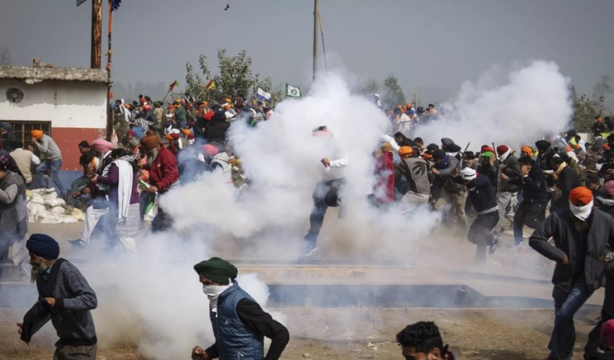 Hindistan'da çiftçilerle polis arasında çatışma: 1 kişi hayatını kaybetti