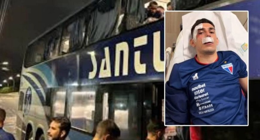 Brezilya'da takım otobüsüne bombalı saldırı: 6 futbolcu yaralı