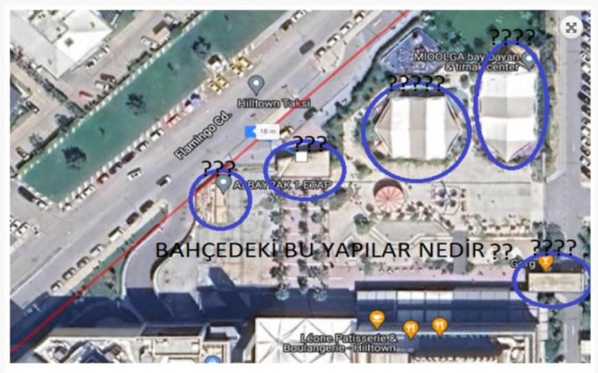 Hilltown Karşıyaka,    Alışveriş Merkezi,   Resimde görülen binaların,   Ruhsatları var mı?