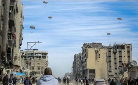 ABD Gazze'ye ilk kez havadan gıda yardımı yaptı, yardım kuruluşları bu yöntemi 'verimsiz' buluyor