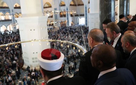 Çamlıca Camii'nin kubbesi çökmeden önce!