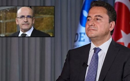 Babacan'dan 'Mehmet Şimşek' yorumu: 'Önce hukuk, önce adalet’ demedikten sonra ekonomi düzelmez