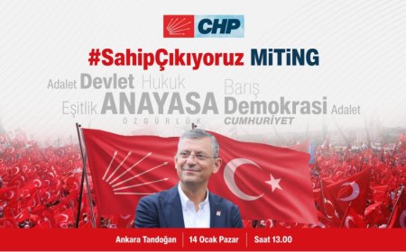 Bir Anayasa mitingi vardı...