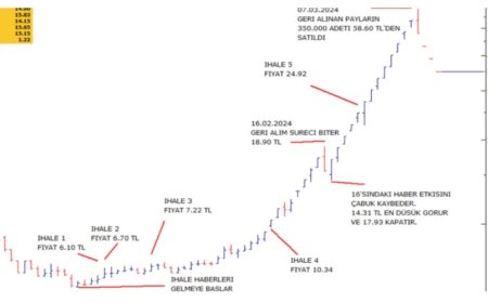 Halka açık FONET /  şirket kendi hissesinden trader gibi para kazandı!