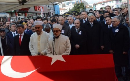 Şehit Polis Memuru İlker Duran Son Yolculuğuna Uğurlandı