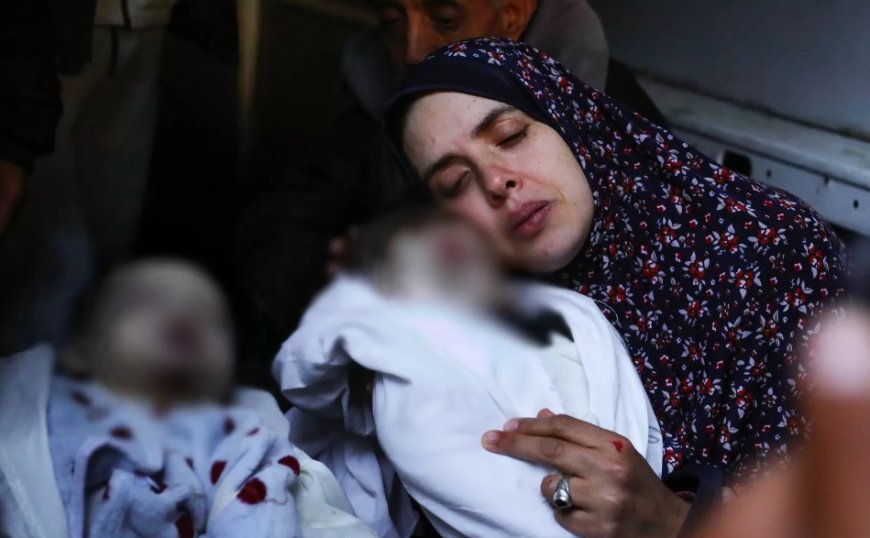 Rania Abu Anza, İsrail saldırısında ikiz bebeklerini kaybetti