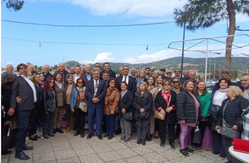 Foça'da emekli askerlerin sorunları masaya yatırıldı