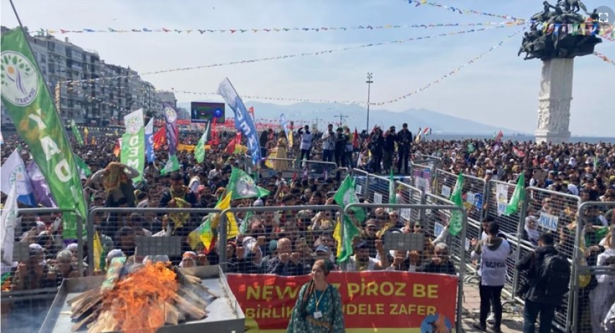 İzmir’de Nevruz’da çözüm talepleri ve yerel seçim vurgusu; Gaziantep’te çözüm ve barış mesajı