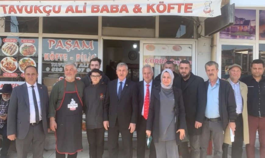 Doç. Dr. Selçuk Özdağ, Saruhanlı'da Çözüm Odaklı Ziyaretlerde Bulundu