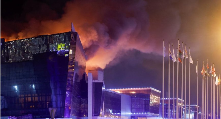 Moskova'da konser salonuna saldırı