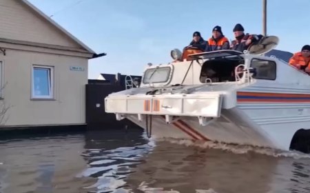 Rusya ve Kazakistan'da 50 binden fazla kişi su baskını nedeniyle tahliye edildi