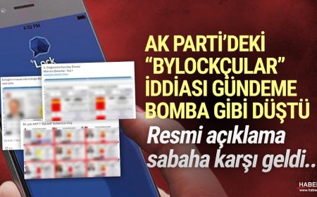 AK Parti'ye ve Başkan Erdoğan'a Bylock Operasyonu!