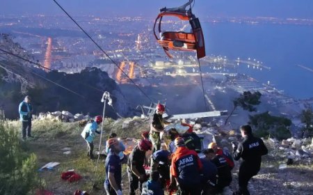 Antalya'daki teleferik kazası sonrası ihmal tartışmaları