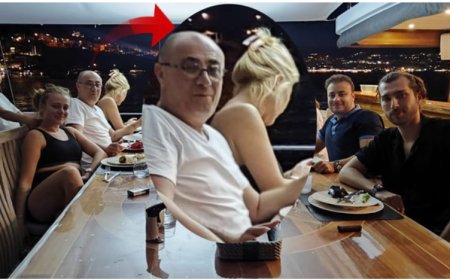 AKP'li vekil Şebnem Bursalı, ıstakoz sefası yaparken yanında kim vardı?