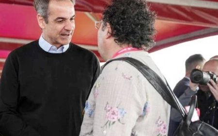 Miçotakis Türkleri kapıda karşıladı