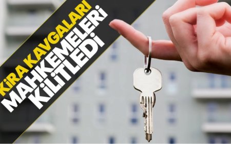 Adliye’de mahkemeler ‘tahliye’ ve ‘kira tespit’ davalarıyla boğuşuyor!
