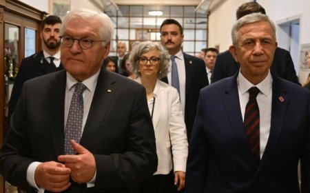 Steinmeier ABB Başkanı Yavaş ile görüştü