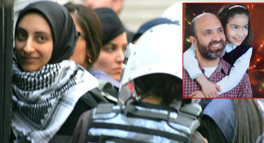 Ters kelepçeyle gözaltına alınanlar Mavi Marmara şehidinin kızları çıktı!