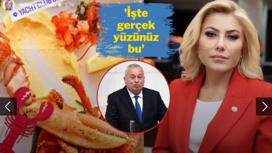 AKP'li Şebnem Bursalı ıstakoz paylaşımı yaptı, ortalık karıştı: Haram zıkkım olsun