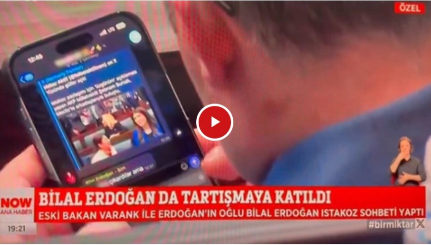 AKP Grubunda Varank ve Bilal Erdoğan'dan "Istakoz" mesajlaşması
