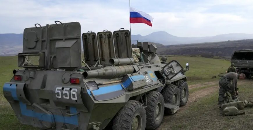 Rus barış güçleri Dağlık Karabağ'dan çekilmeye başladı