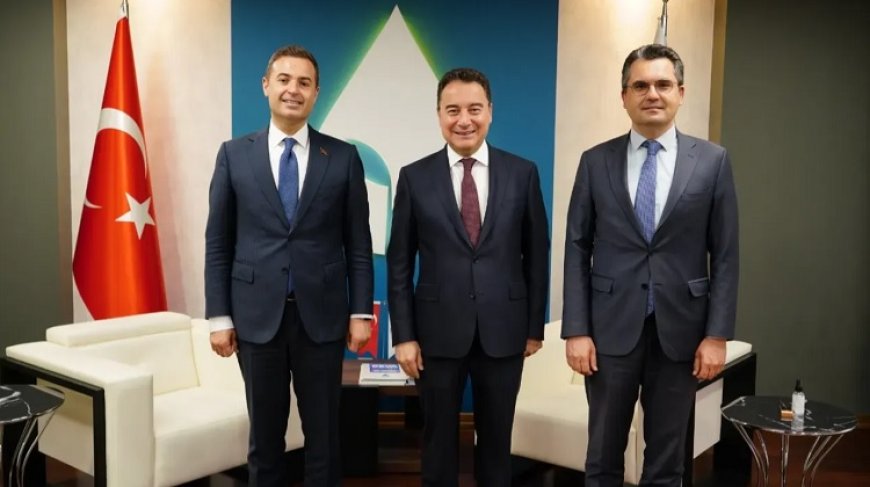 Ahmet Akın Ali Babacan'ı ziyaret etti!