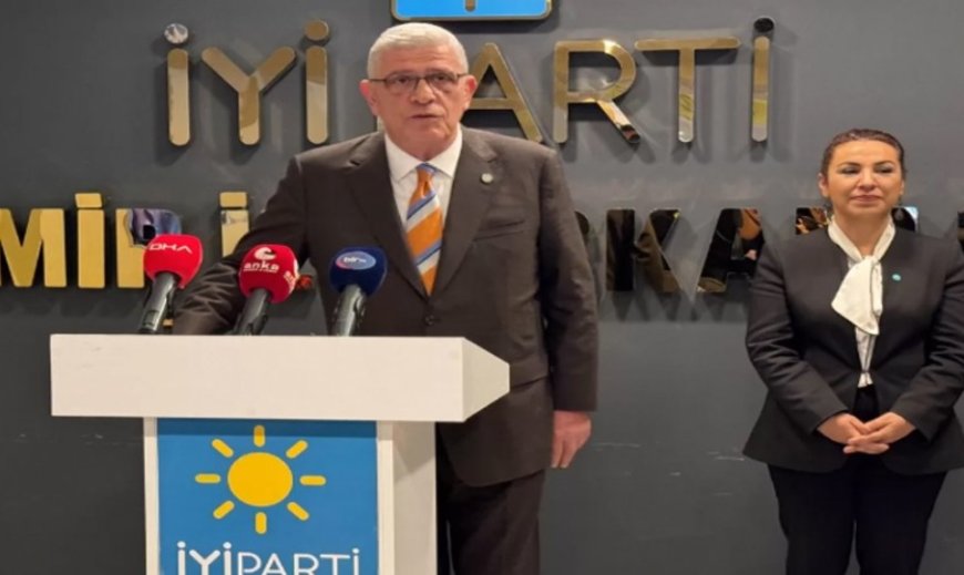 İYİ Parti İzmir İl Başkanlığı'ndan Müsavat Dervişoğlu'na Tam Destek