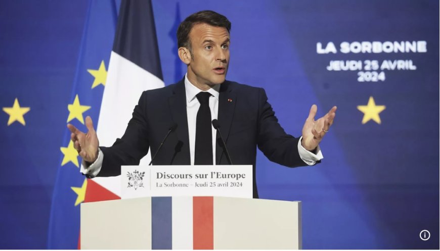 Macron'dan AB'de daha güçlü savunma ve ekonomik reform çağrısı: 'Avrupa ölebilir'