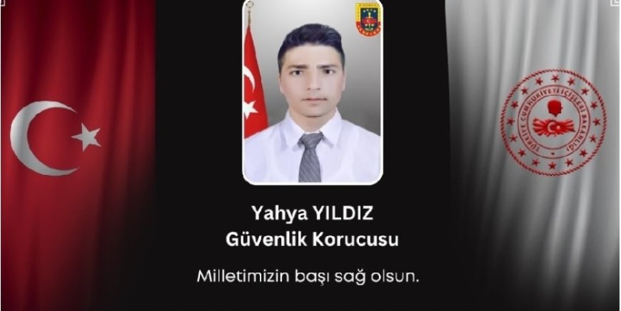 Pençe Kilit bölgesinde güvenlik korucusu şehit oldu