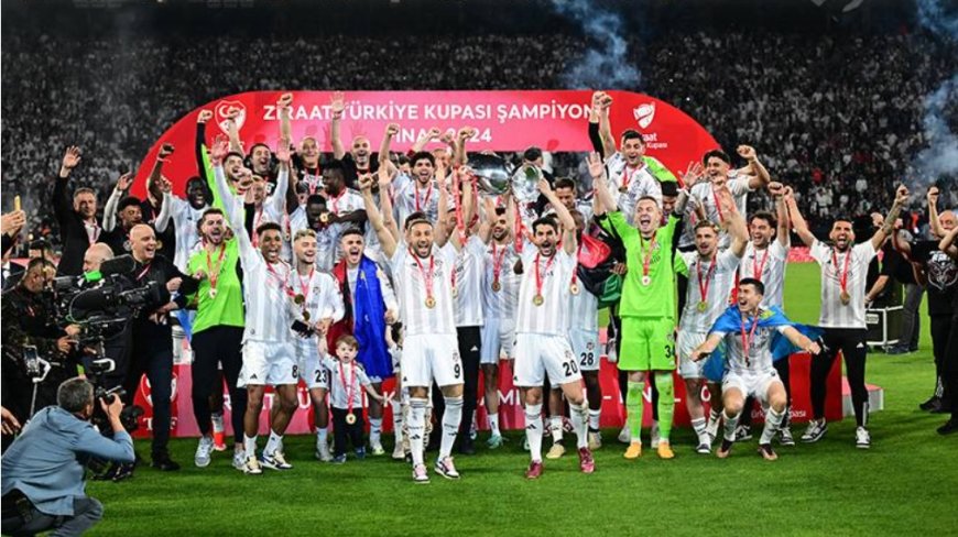Türkiye Kupası şampiyonu Beşiktaş!