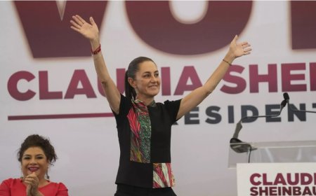 Claudia Sheinbaum, Meksika'nın ilk kadın devlet başkanı seçildi