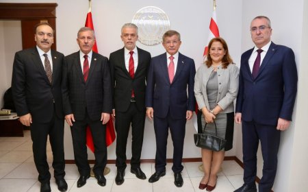 Gelecek Partisi’nden KKTC Ankara Büyükelçisi'ne Ziyaret