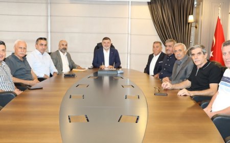 Bilal Saygılı, Ege Bölgesi Erzincan Dernekleri Temsilcilerini Ağırladı