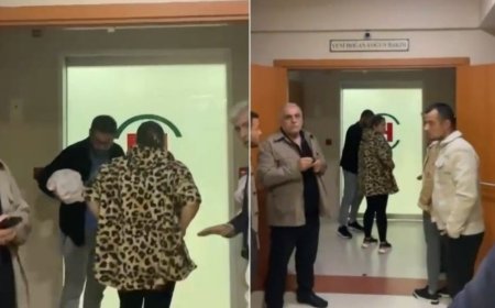 Eski Bakanın Hastanesinde Gerginlik: Bebeklerini Almak İçin Bekleyen Aileler Görevlilerle Tartıştı