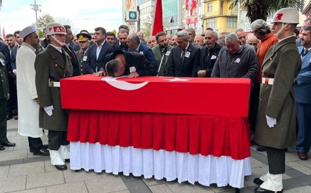Babadan Şehit Evladına Son Veda