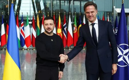 NATO Genel Sekreteri Rutte: Zelenski’nin Scholz Eleştirileri Haksız