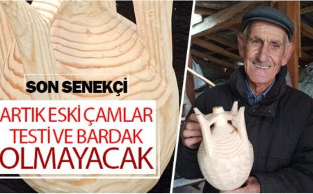 Eski Çamlar Artık Bardak ve Testi Olamayacak