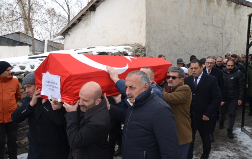 Şehit Polis Memuru Engin Tepebaş Dualarla Uğurlandı