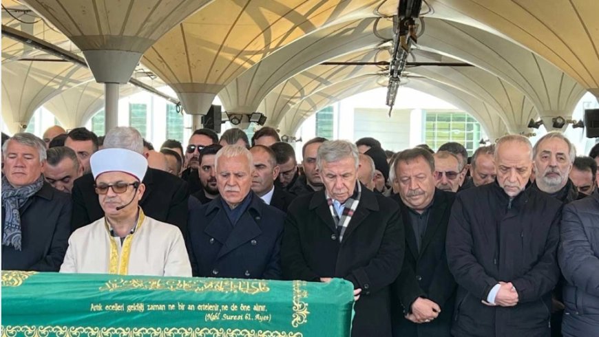 Koray Aydın'ın Babası Halil İbrahim Aydın Son Yolculuğuna Uğurlandı