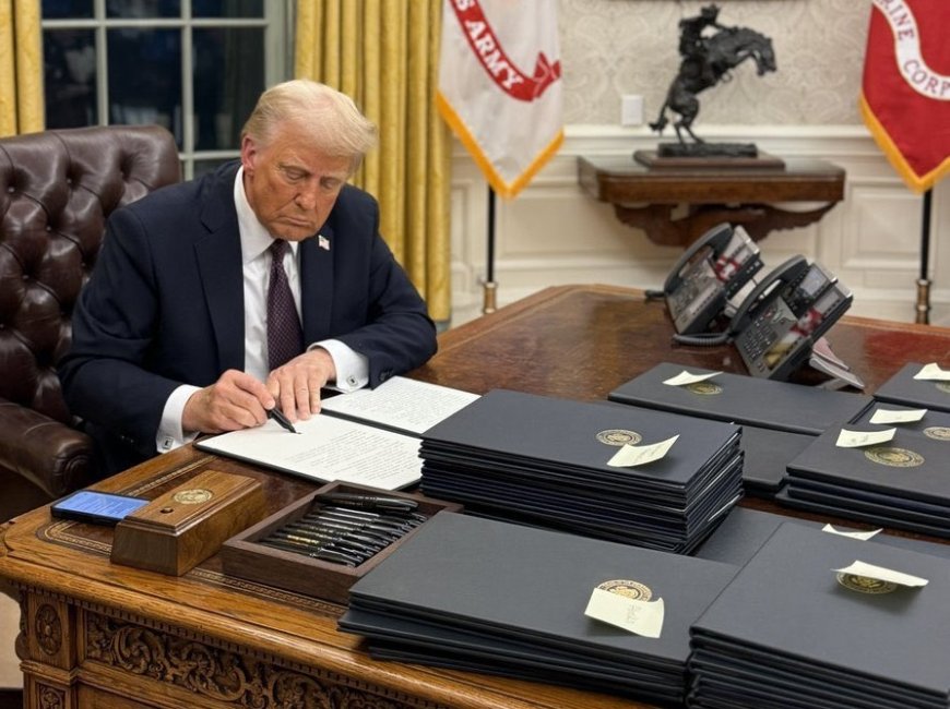 Donald Trump’s Historic First Day as President: Unprecedented Actions Mark the Beginning