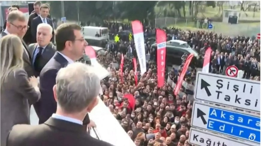 İmamoğlu'ndan Erdoğan'a: Geçmişte olduğu gibi bu davanın da savcılığına soyunuyorsun